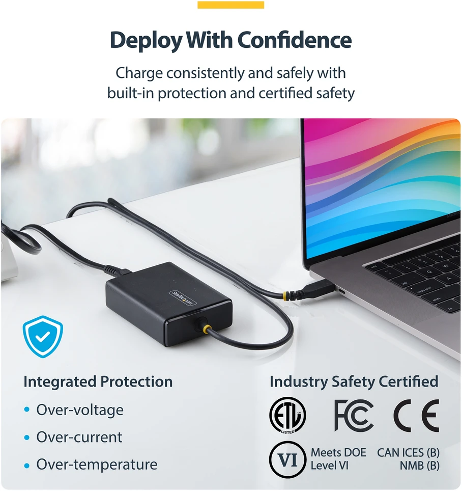 StarTech 100W USB-C LAPTOP CHARGER - .