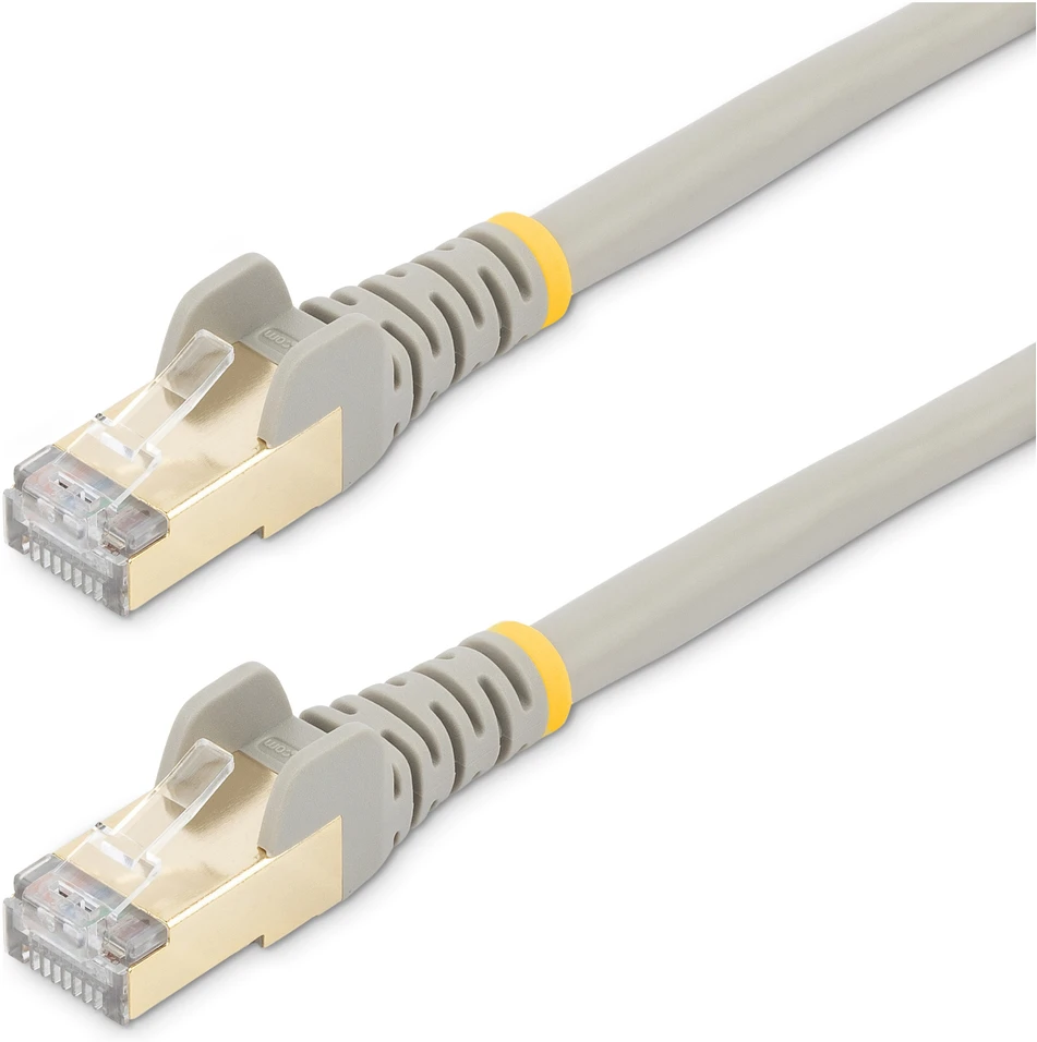 StarTech STARTECH.COM 1,5m CAT6a-Kabelis - Grau - RJ45-Ethernet-Kabelis - Snagless - STP - Kupferdraht - 10 Gbit 6ASPAT150CMGR