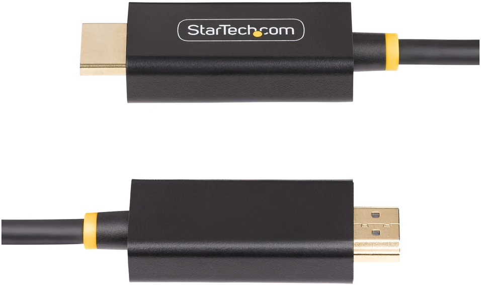 Adapteris AV StarTech StarTech 1M-DP-HDMI-4K60-HDR adapter kablowy DisplayPort HDMI Typu A (Standard) Juodas