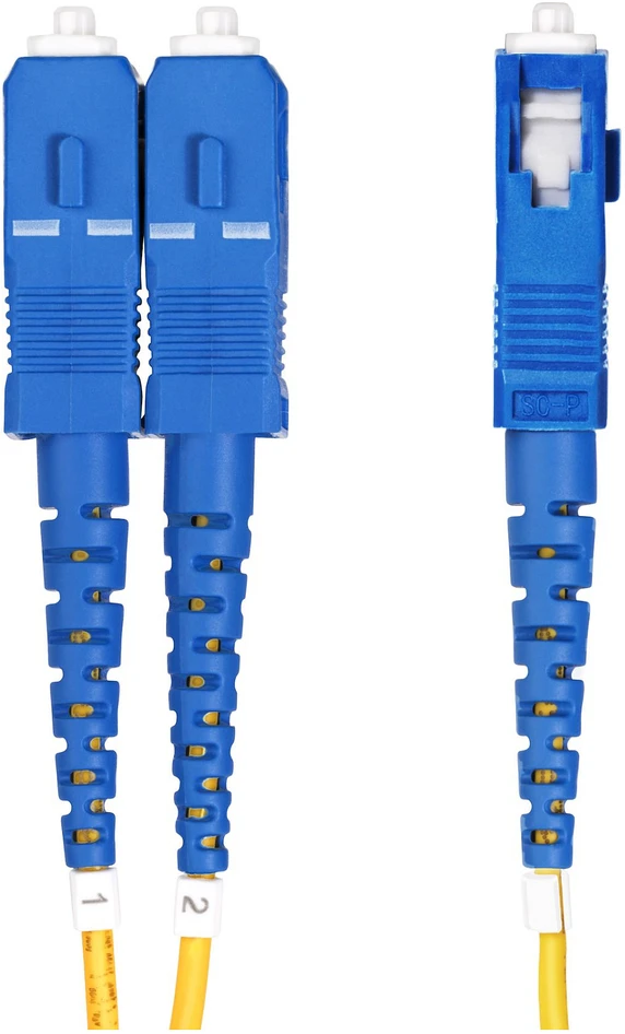 „StarTech“ 1M LC į SC OS2 šviesolaidinis kabelis / OS2 / UPC / DUPLEX / LSZH