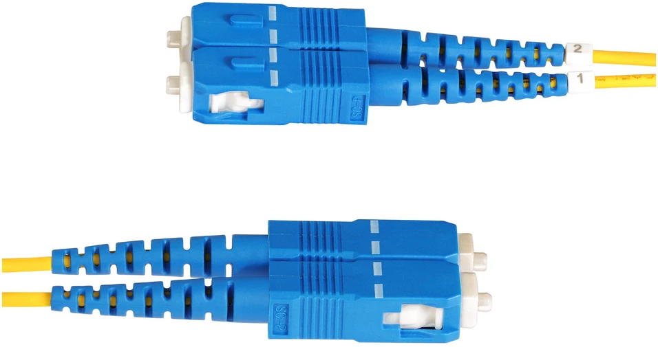„StarTech“ 1M LC į SC OS2 šviesolaidinis kabelis / OS2 / UPC / DUPLEX / LSZH