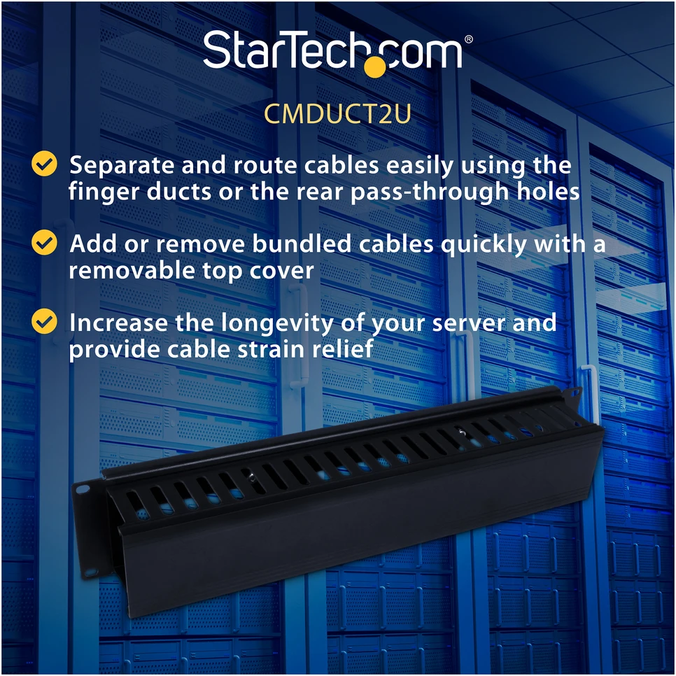 StarTech Cable Duct 2U (CMDUCT2U)