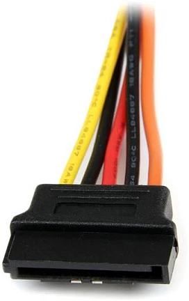 StarTech SATA 15 kontaktų – SATA 15 kontaktų x2, 0,15 m, daugiaspalvis (PYO2LSATA)