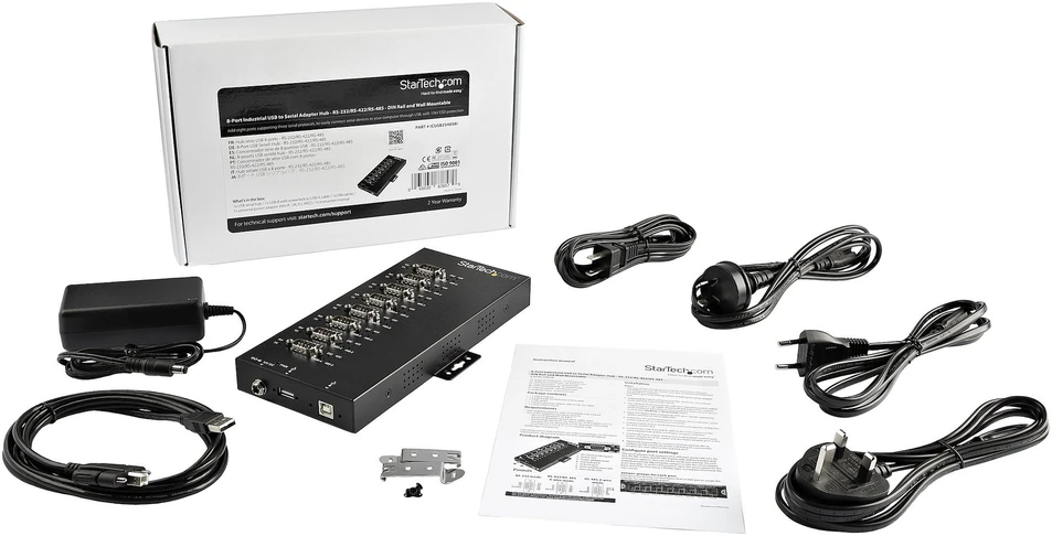 StarTech 8 PORT USB į SERIAL ADAPTER (ICUSB234858I)