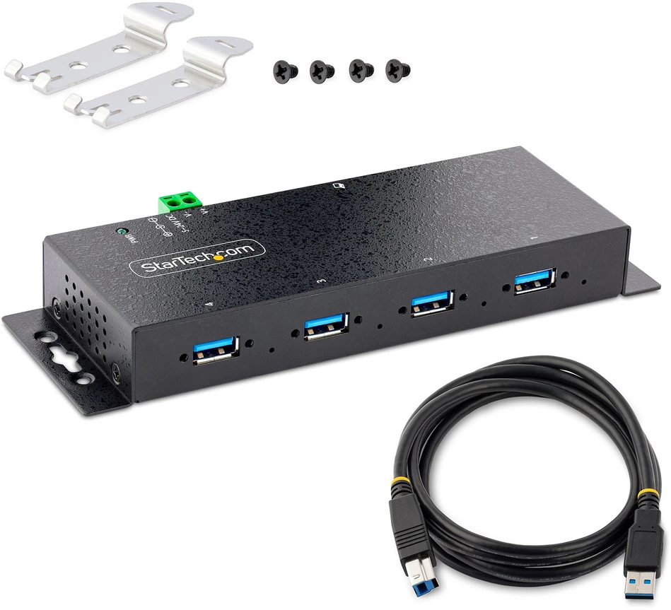 StarTech INDUSTRIAL USB 3.0 5GBPS HUB/.