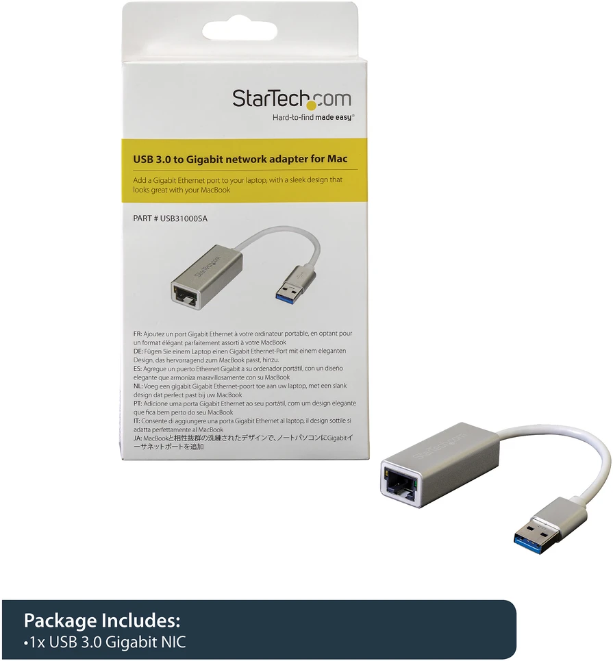 Karta jungiama į tinklą StarTech USB31000SA