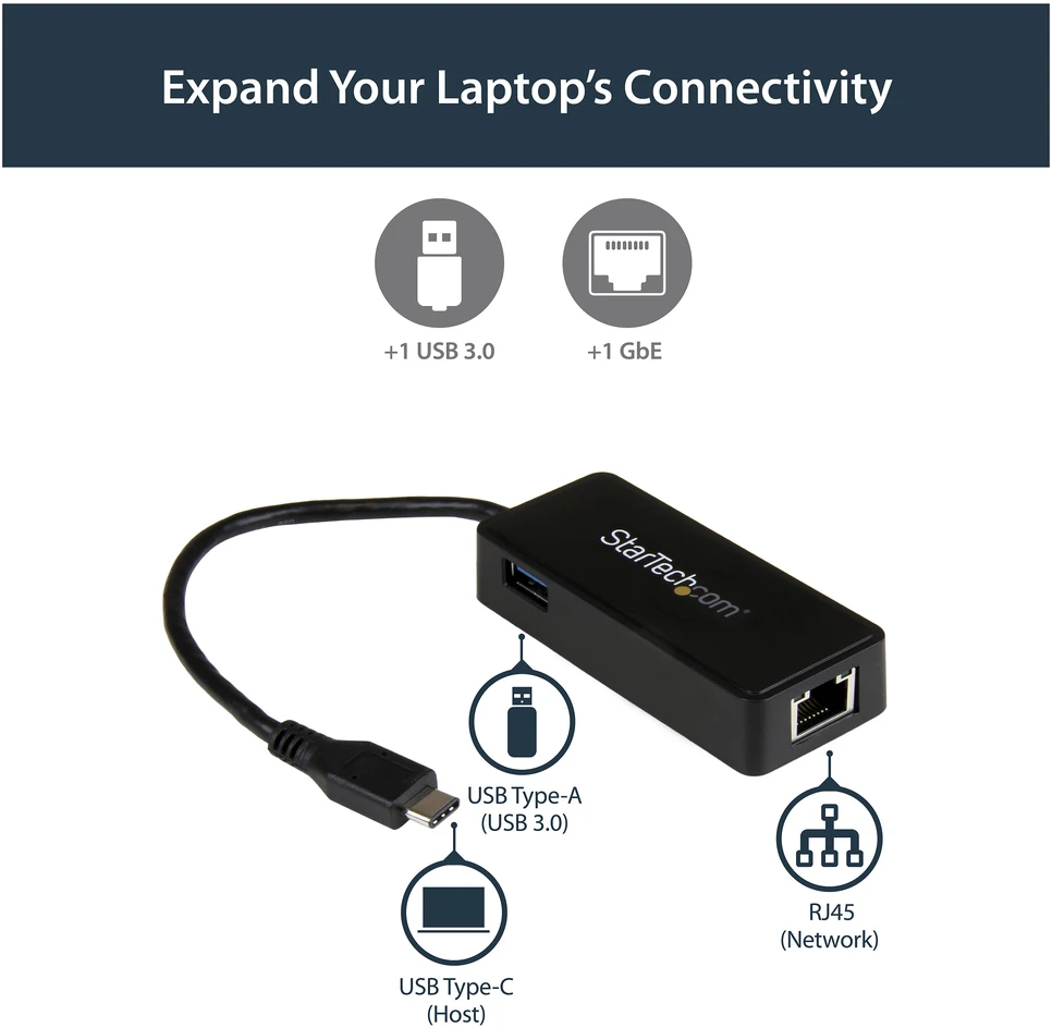 Karta jungiama į tinklą StarTech US1GC301AU