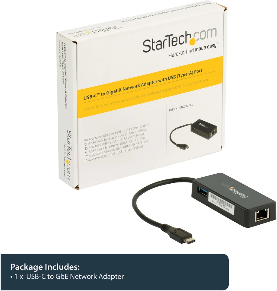 Karta jungiama į tinklą StarTech US1GC301AU