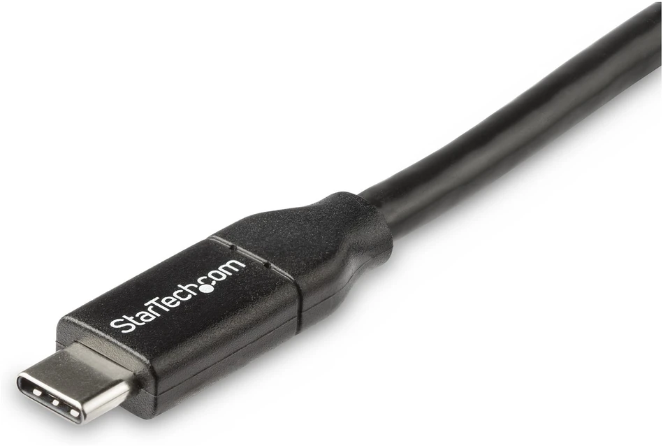 USB kabelis StarTech USB-C - USB-C 0,5 m Juodas (USB2C5C50CM)