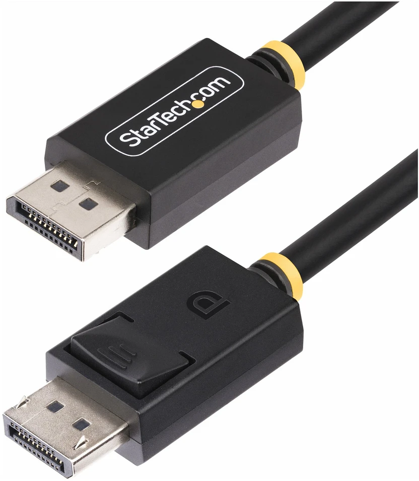 StarTech DP 2.1 kabelio jungčių vaizdas