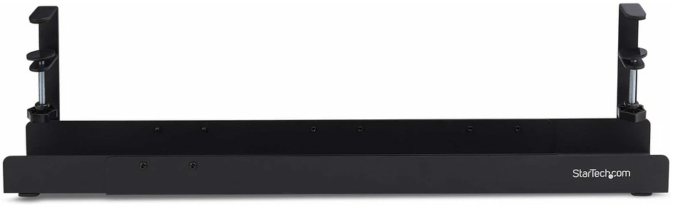 Organizatorius StarTech StarTech CALB-DESK-CABLE-TRAY kabelių organizatorius Stalo kabelių lovelis Juodas 1 vnt.