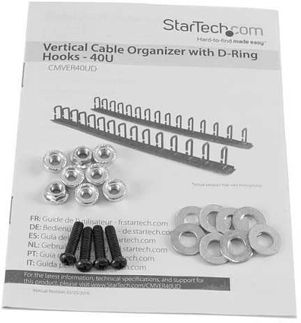 StarTech D-RING HOOK CABLE PANEL - 6FT./.