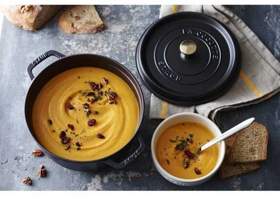 STAUB kepimo indas Round Cocotte, 24 cm, Juodas