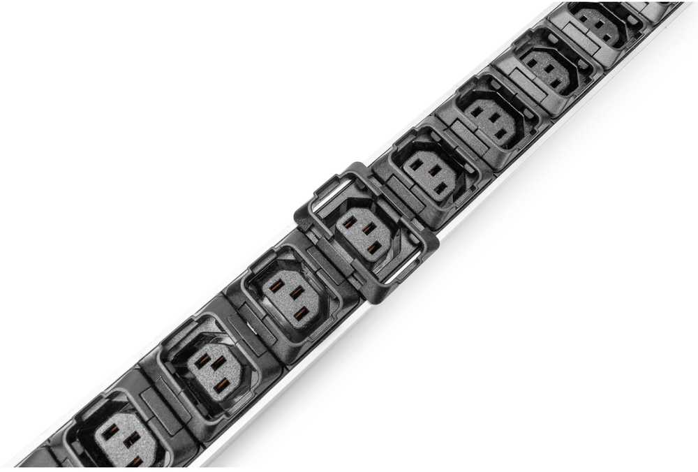 Digitus Bazinis IT maitinimo blokas, 1 fazės 32A, 24 x C13, 4 x C19, 3m maitinimo kabelis, IEC 60309 32A kištukas