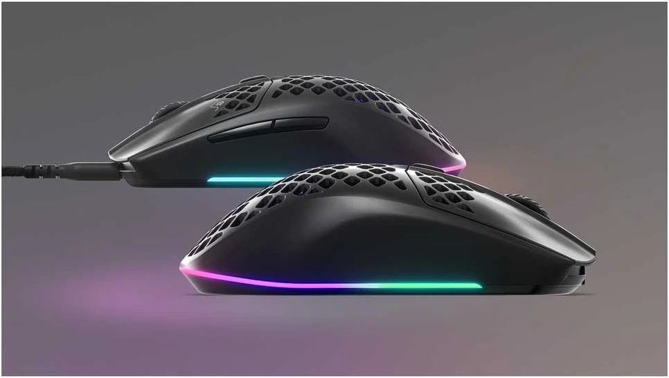 Žaidimų pelė SteelSeries Aerox 3 Onyx , Juodos spalvos