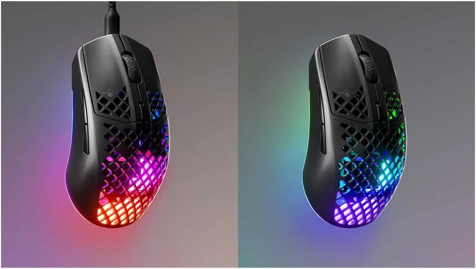 Žaidimų pelė SteelSeries Aerox 3 Onyx , Juodos spalvos