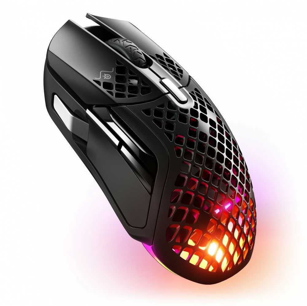 Belaidė žaidimų pelė SteelSeries Aerox 5 Onyx, Juodos spalvos