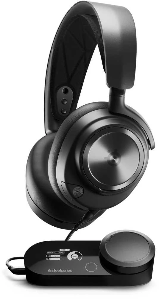 Žaidimų ausinės su mikrofonu SteelSeries Arctis Nova Pro Wireless P