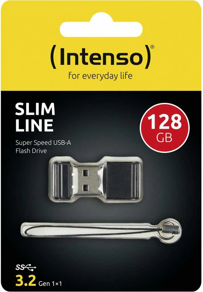 RAKTAS USB INTENSO SLIM LINE 128 GB