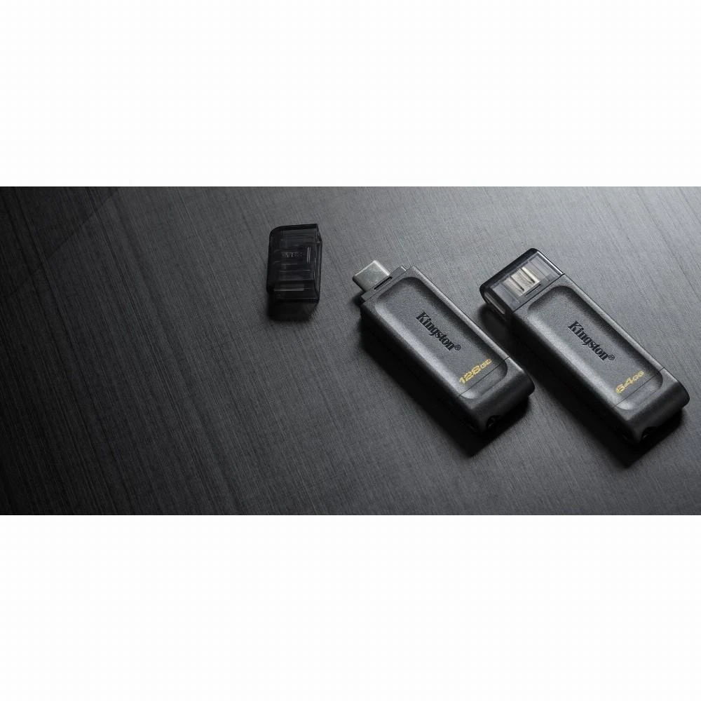 Kingston 128GB USB-C 3.2 Gen 1 DataTraveler 70