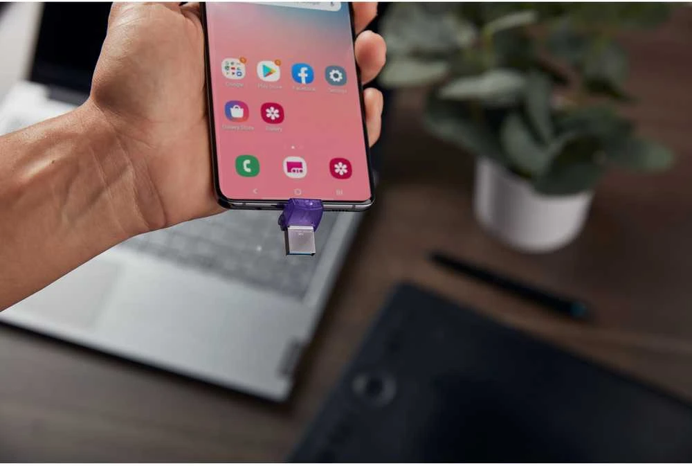 USB laikmena Kingston DataTraveler microDuo 3C, 128 GB, USB Type-A / USB Type-C