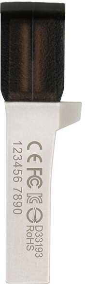 TRANSCEND 128GB USB3.0 Pen Drive OTG Type A&C Sidabrinis