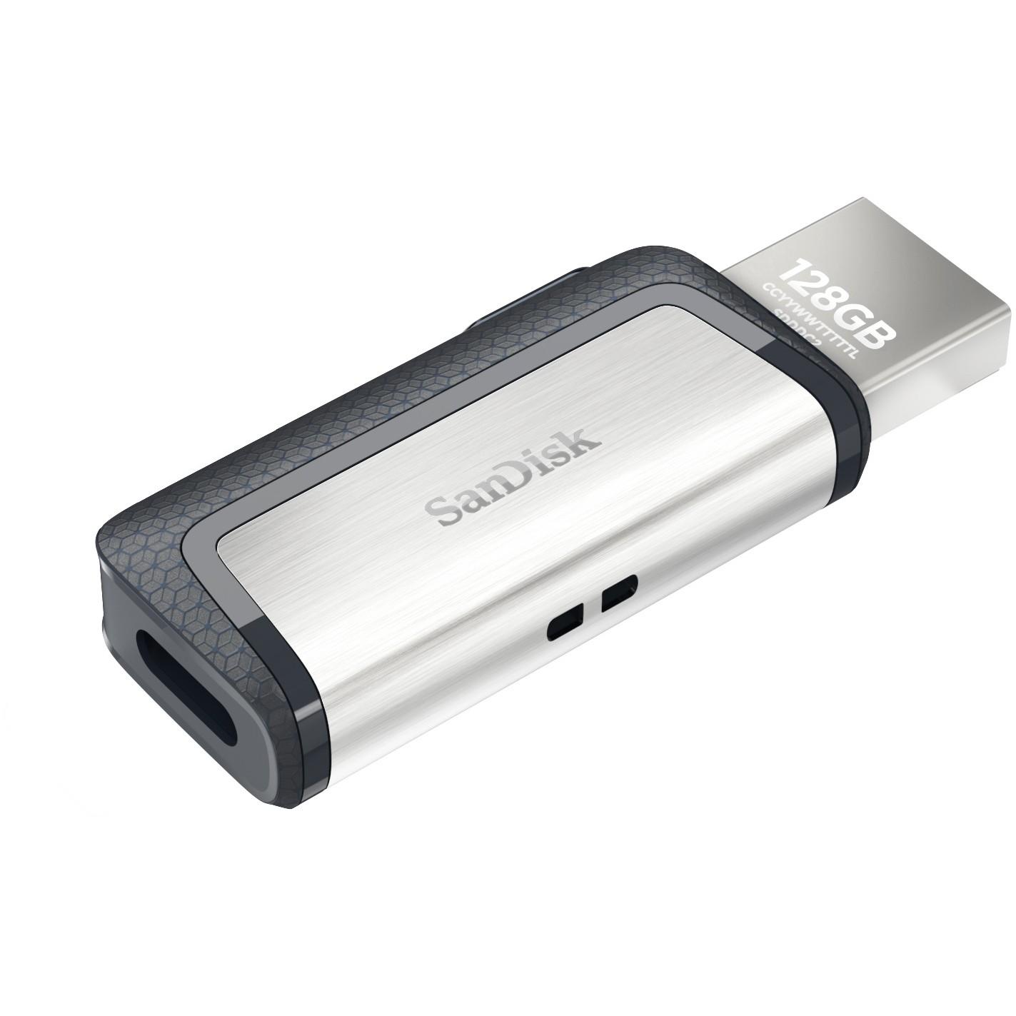 USB laikmena SanDisk Ultra Dual Drive USB 128 GB