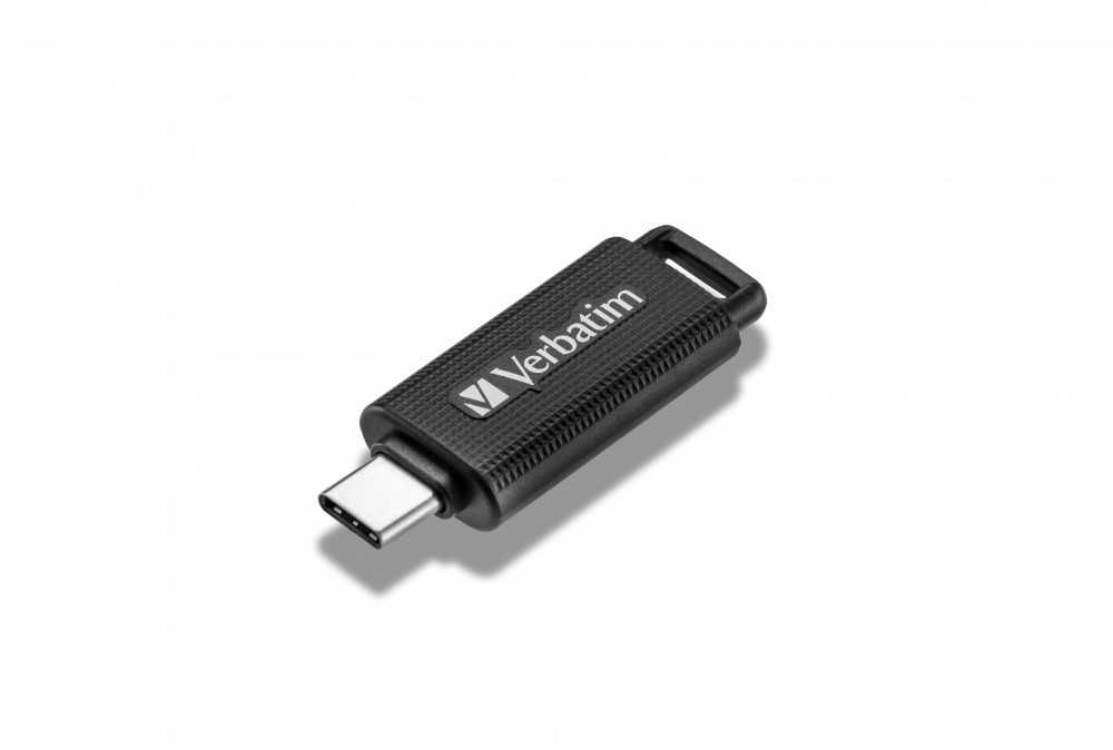 Verbatim Pendrive 128GB USB-C juodos spalvos 49459