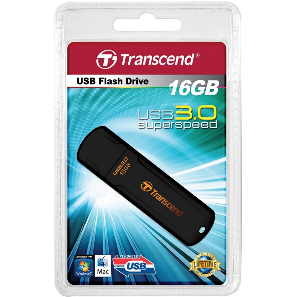 TRANSCEND JetFlash 700 16GB USB 3.0 atmintis
