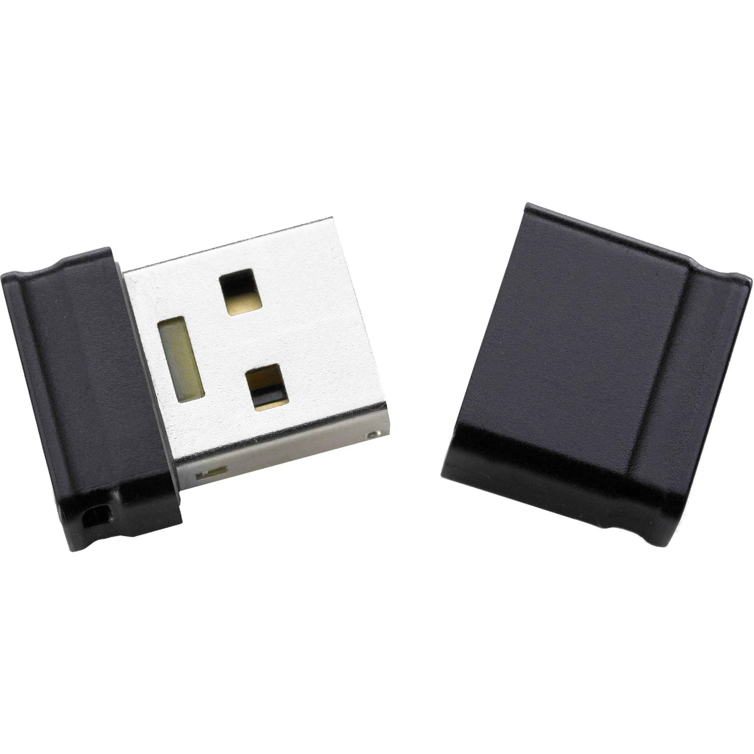 STICK 16GB USB 2.0 Intenso 3500470 Micro Line Juodas