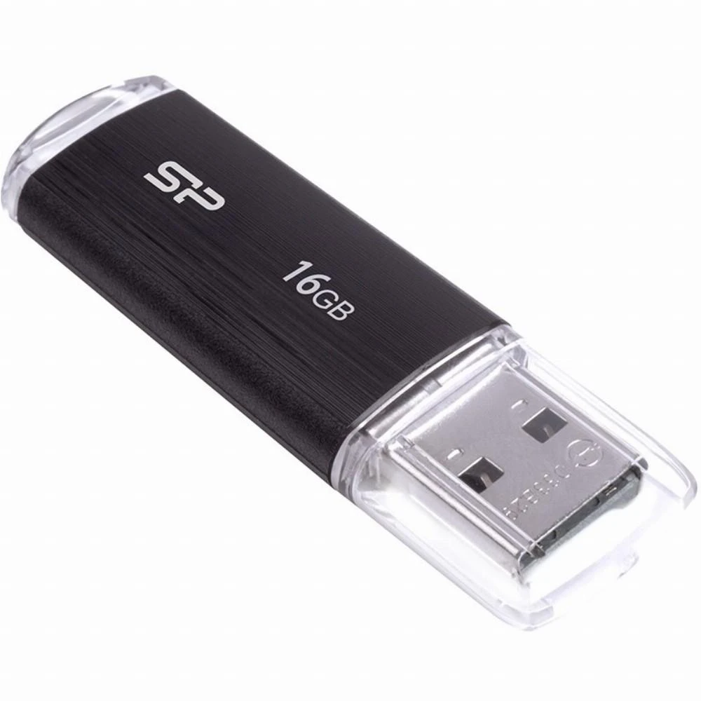 Silicon Power | Ultima U02 | 16 GB | USB Type-A | Juodas