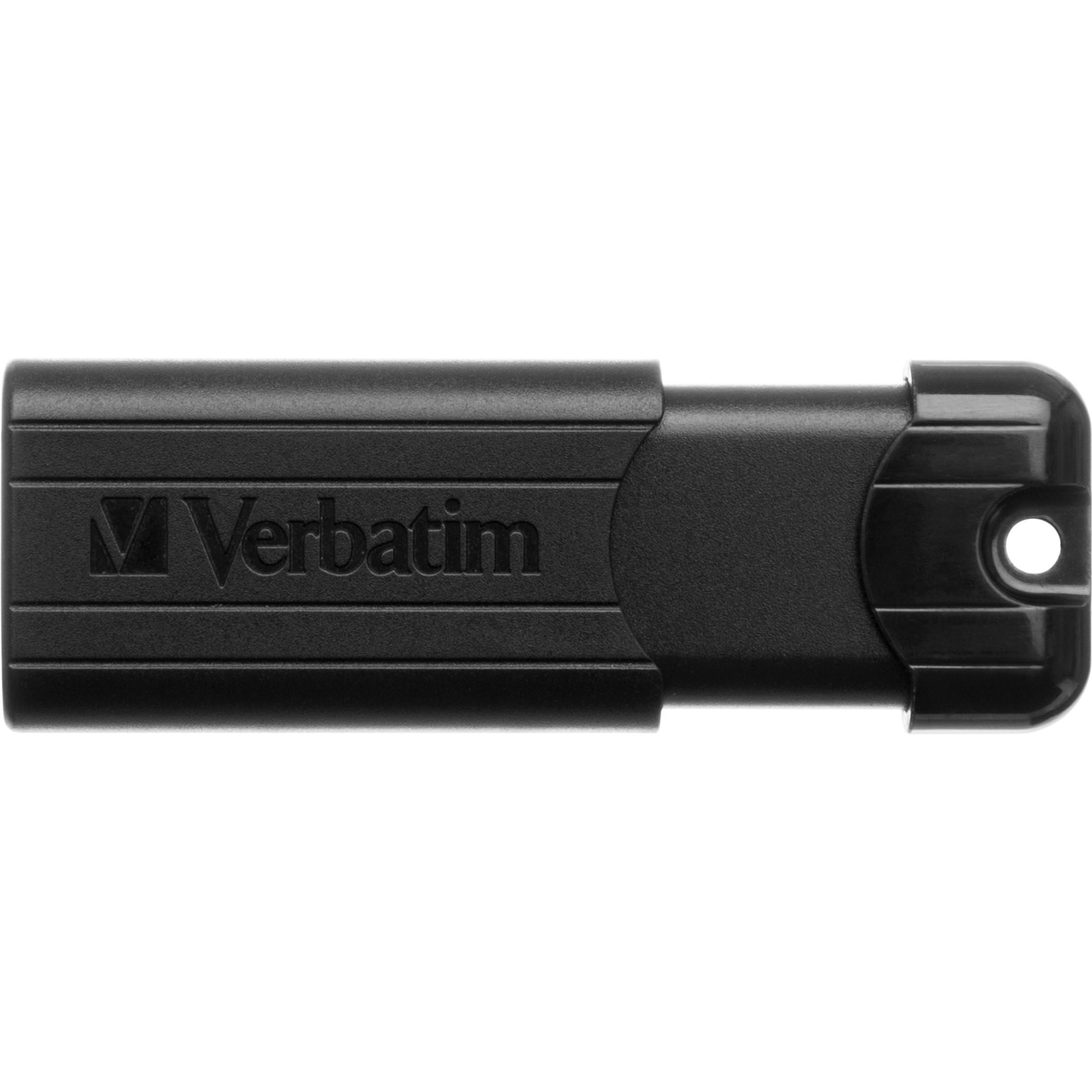 Verbatim PinStripe USB atmintukas 256 GB USB A tipo 3.2 Gen 1 (3.1 Gen 1) Juoda