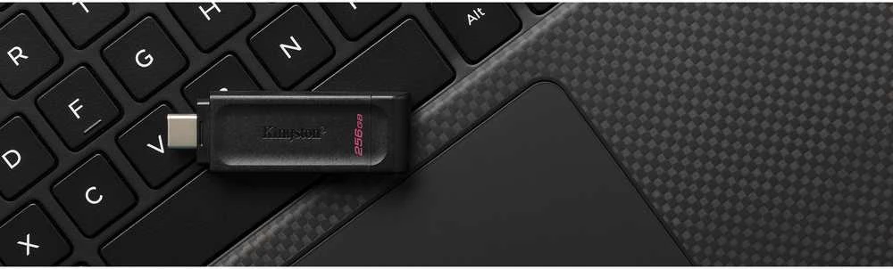 USB laikmena Kingston DataTraveler 70 256GB USB 3.2 Gen 1 Type-C