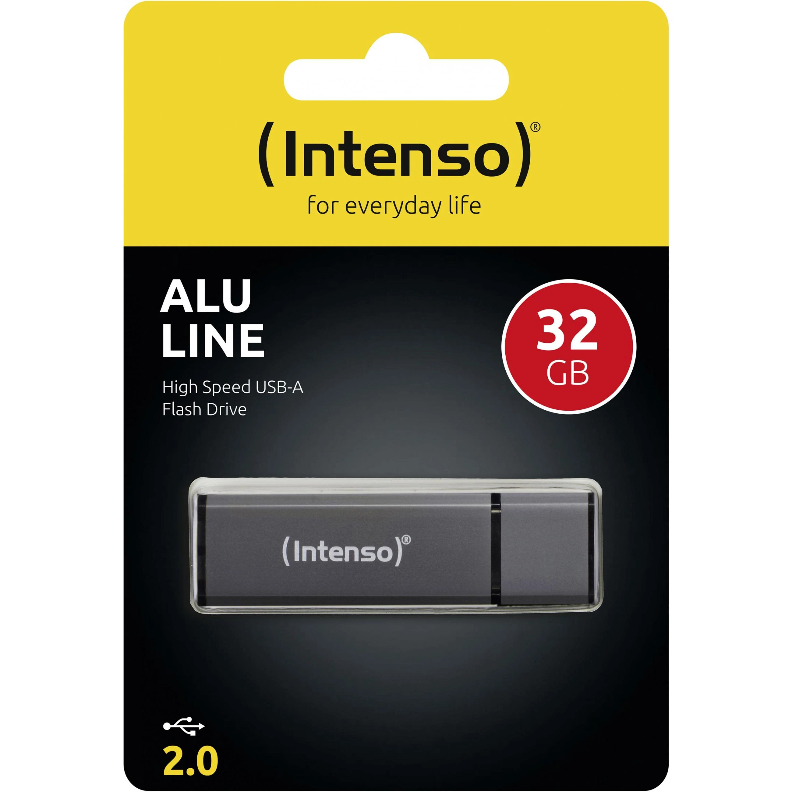 Atmintukas Intenso Line Anthracite 32GB