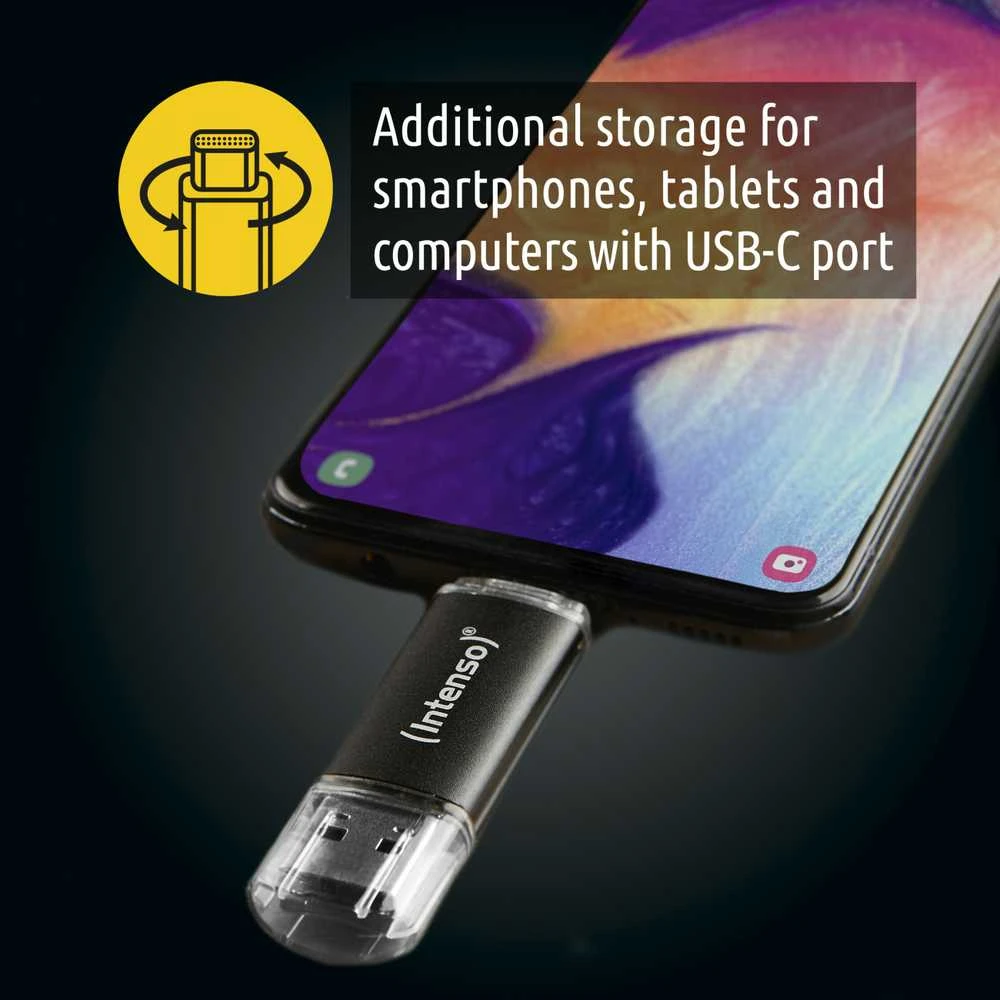 STICK 32GB USB 3.2 Intenso 3539480 Anthrazit