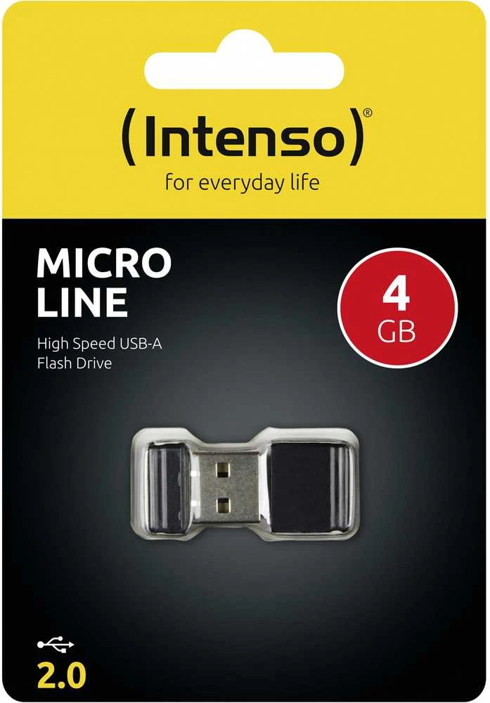 INTENSO 3500450 Intenso pendrive USB NANO MICRO LINE 4GB