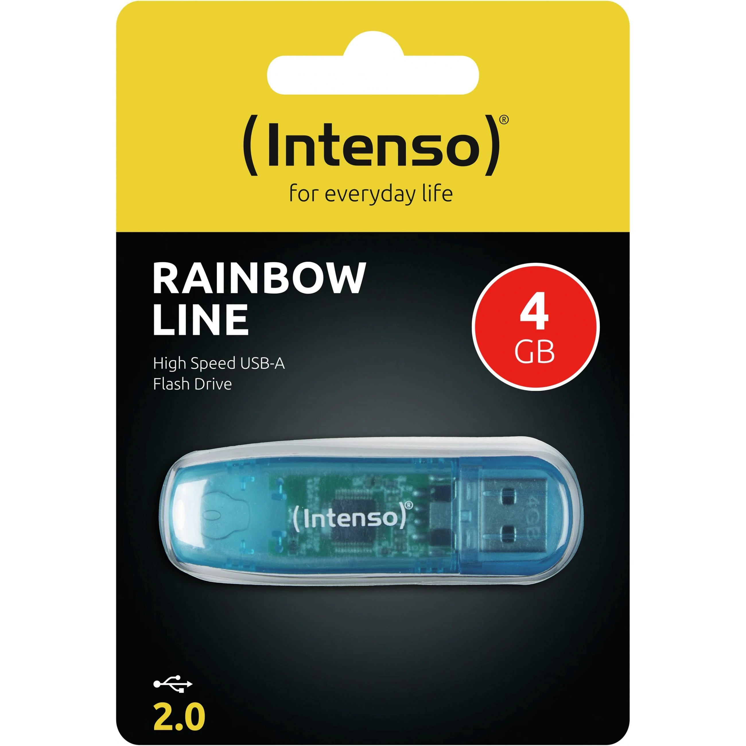 „Intenso Rainbow Line“ 4 GB USB atmintinė 2.0
