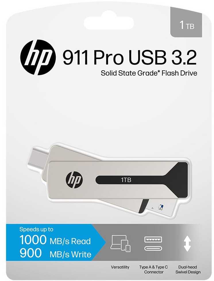 HP 512 GB USB-C/A 3.2 atmintinė