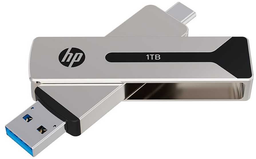 HP 512 GB USB-C/A 3.2 atmintinė
