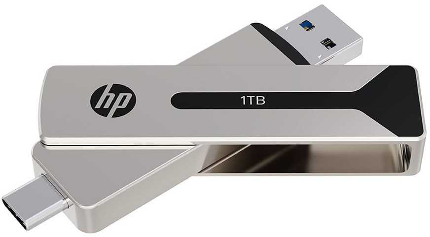 HP 512 GB USB-C/A 3.2 atmintinė