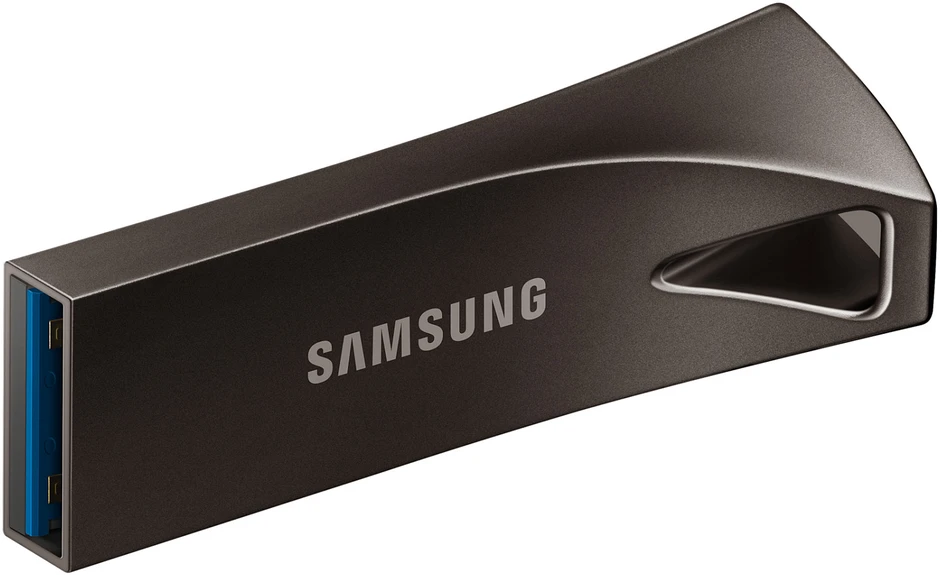 USB laikmena Samsung BAR Plus MUF-512BE4/APC, 512 GB, Juodos spalvos