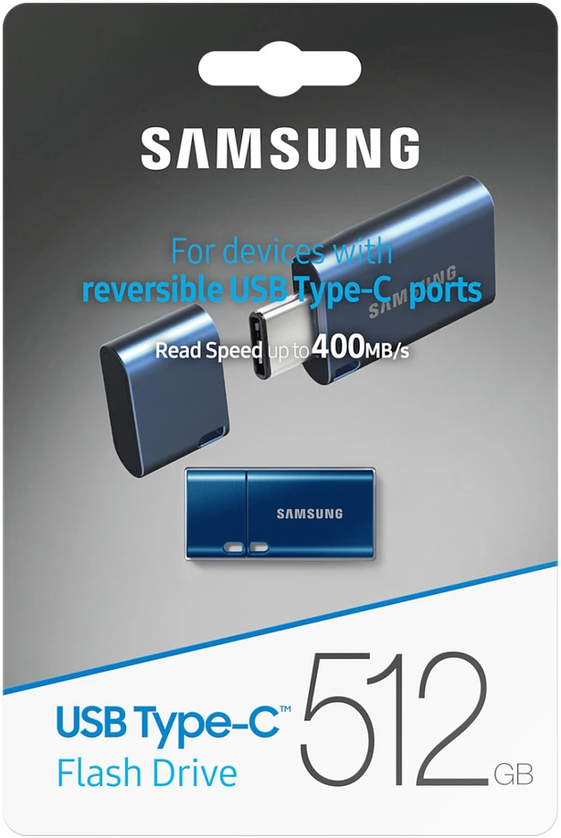 USB laikmena Samsung MUF-512DA 512GB USB-C 400MB/s