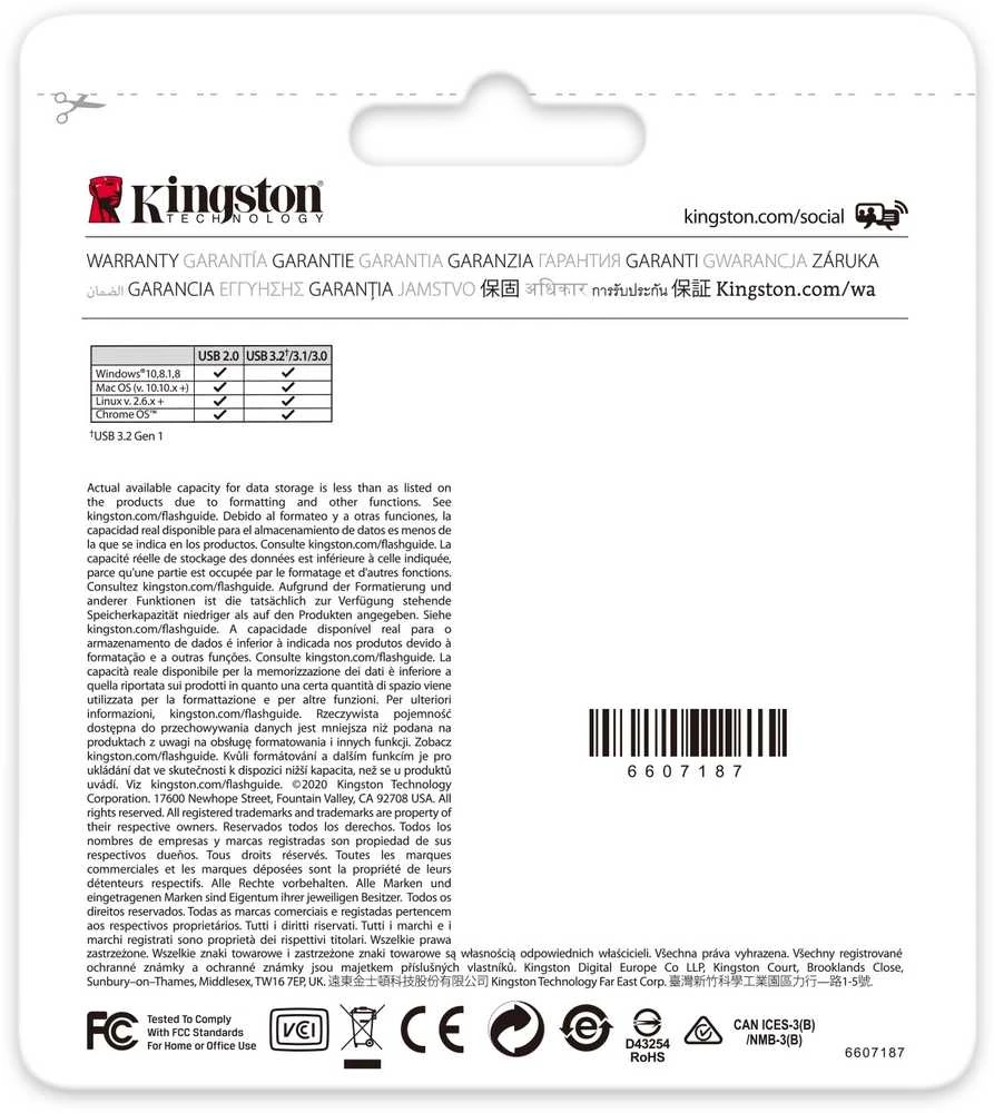 USB laikmena Kingston DataTraveler Kyson 512GB