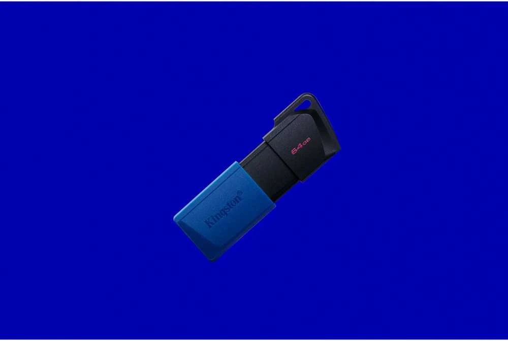 Kingston 64GB USB3.2 Gen 1 DataTraveler Exodia M (Juodas + Mėlyna)
