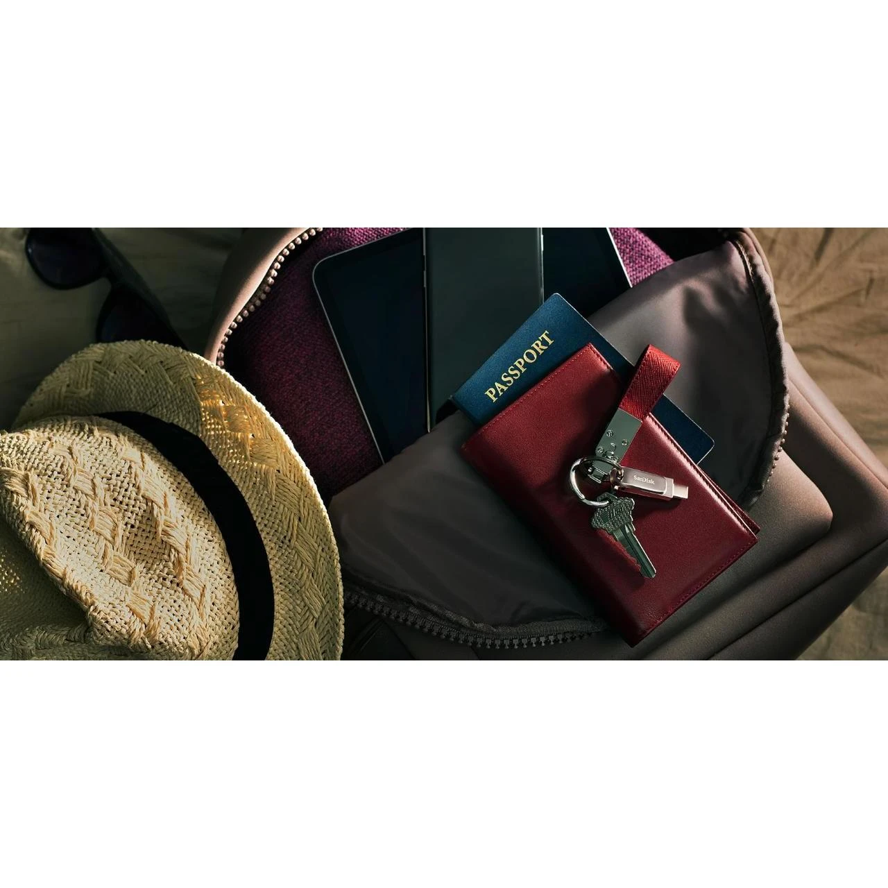 USB laikmena Sandisk Ultra Dual Drive Luxe USB Type-C, 64 GB