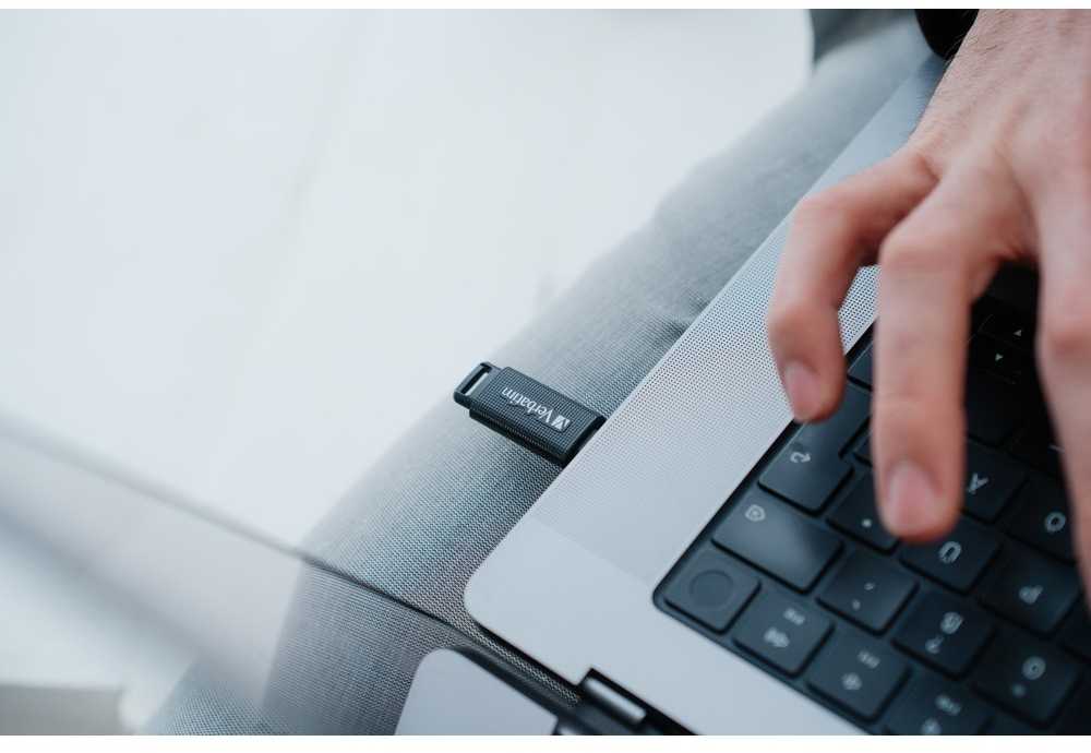 Verbatim Pendrive 64GB USB-C juodos spalvos 49458