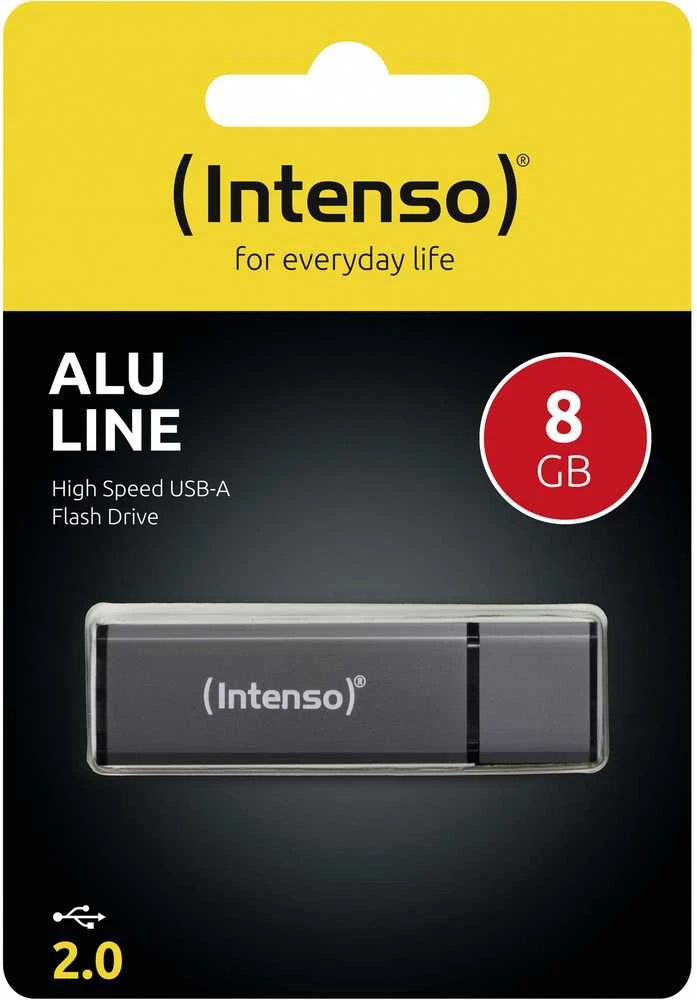 INTENSO 3521461 Intenso pendrive USB ALU LINE ANTHRACITE 8GB