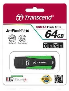 USB atmintinė Transcend JF810, 64 GB, USB 3.0
