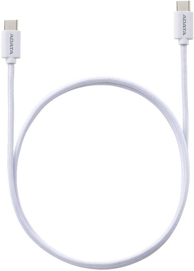 ADATA Kabelis usb-c do usb-c 2.0/100w 200cm balta