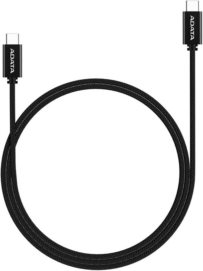 ADATA Kabelis usb-c do usb-c 2.0/100w 200cm juoda